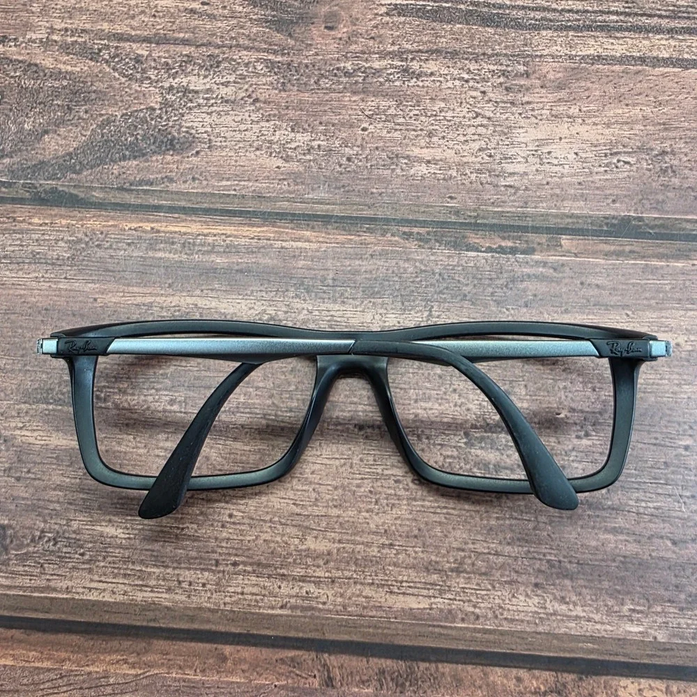 Ray-Ban RB 4214 601-S/718 Matte Black Gunmetal Rectangular Frames 59-17-145
